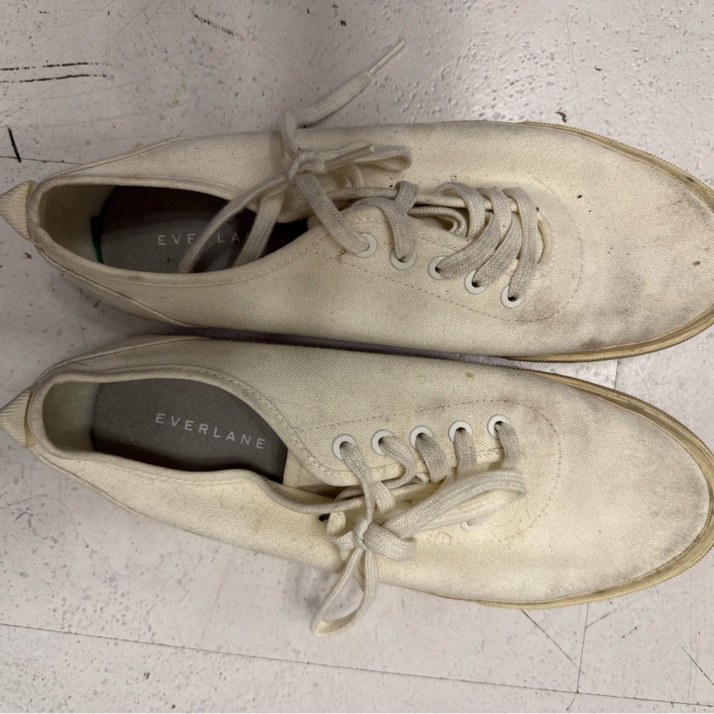Everlane Women’s White Canvas Sneakers